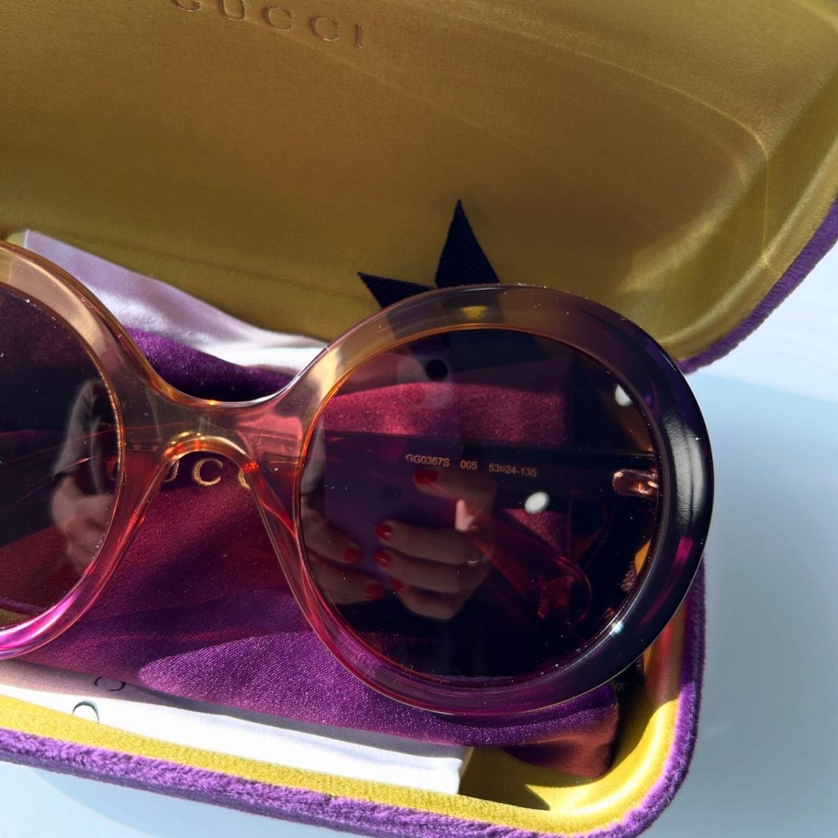Сонцезахисні окуляри Gucci