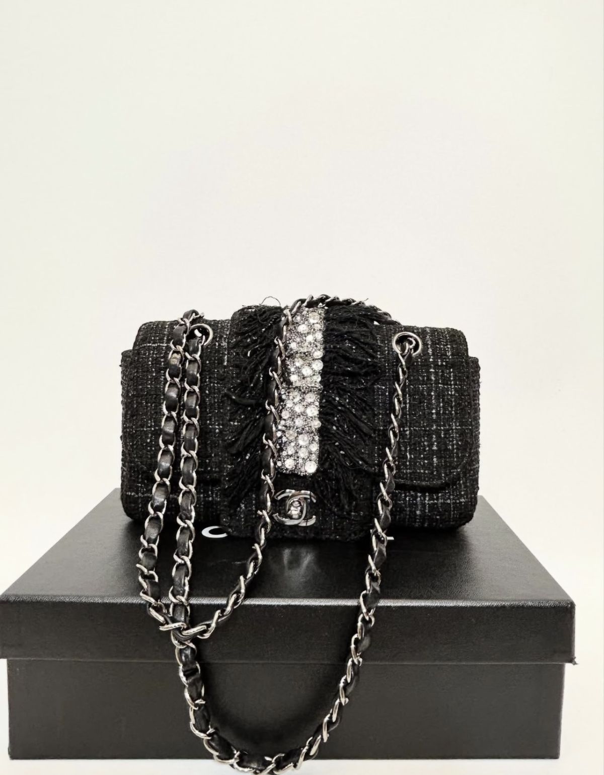 Сумка Chanel твідова 