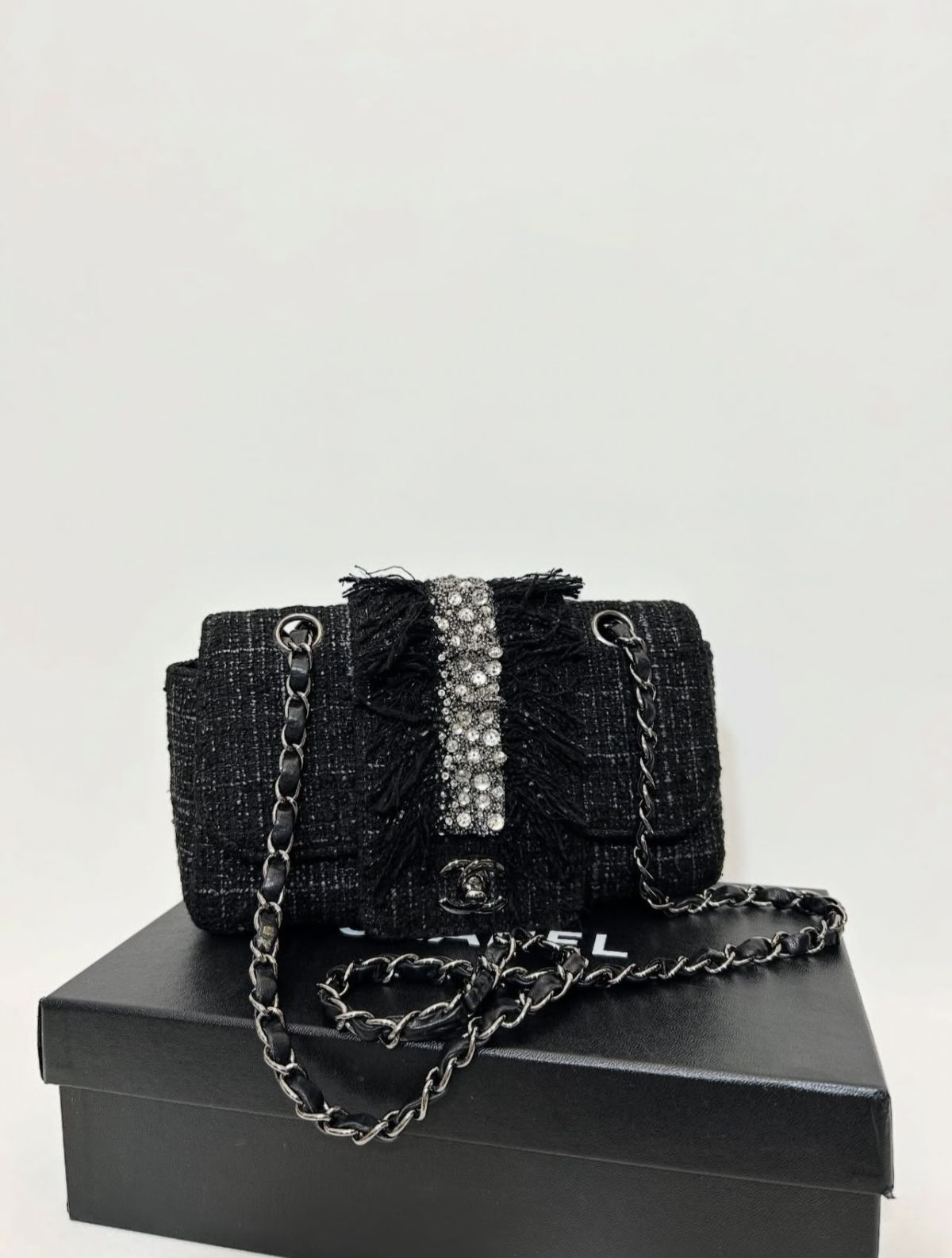 Сумка Chanel твідова 