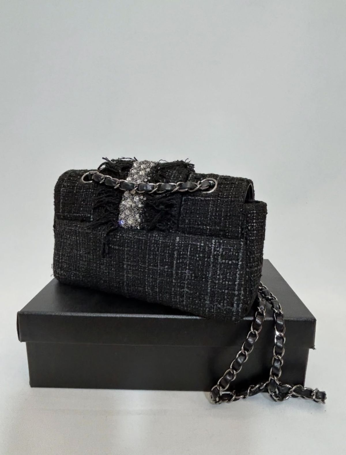 Сумка Chanel твідова 