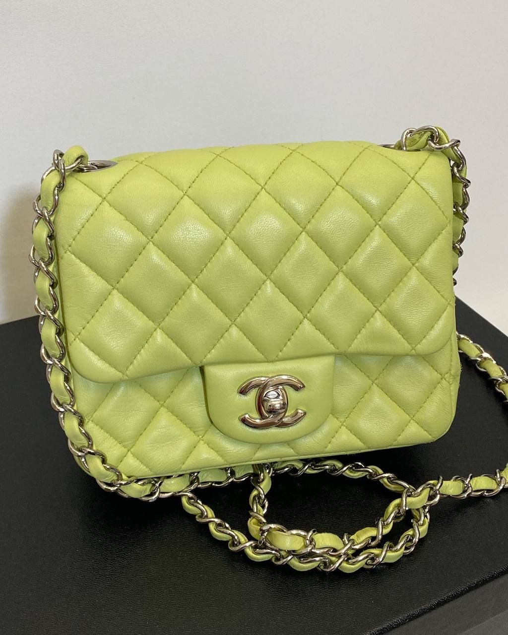 Сумка Chanel салатова