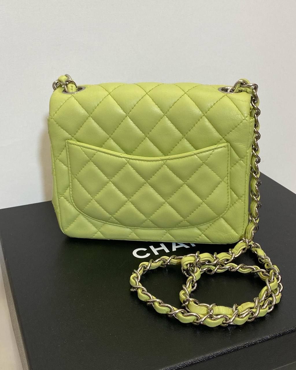 Сумка Chanel салатова