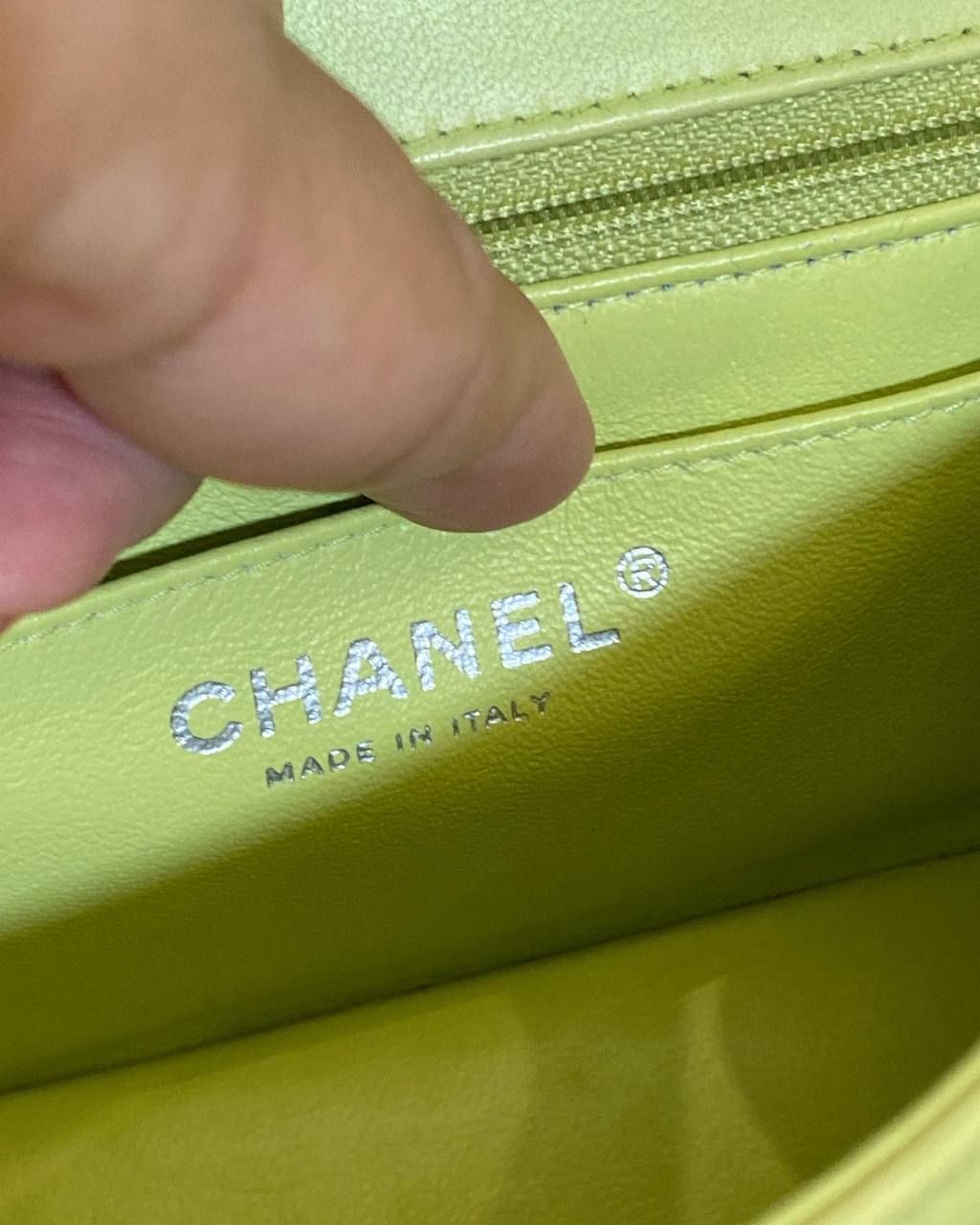 Сумка Chanel салатова