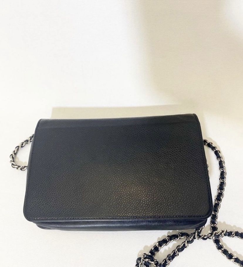Сумка Chanel Woc. Шкіра в ікрі