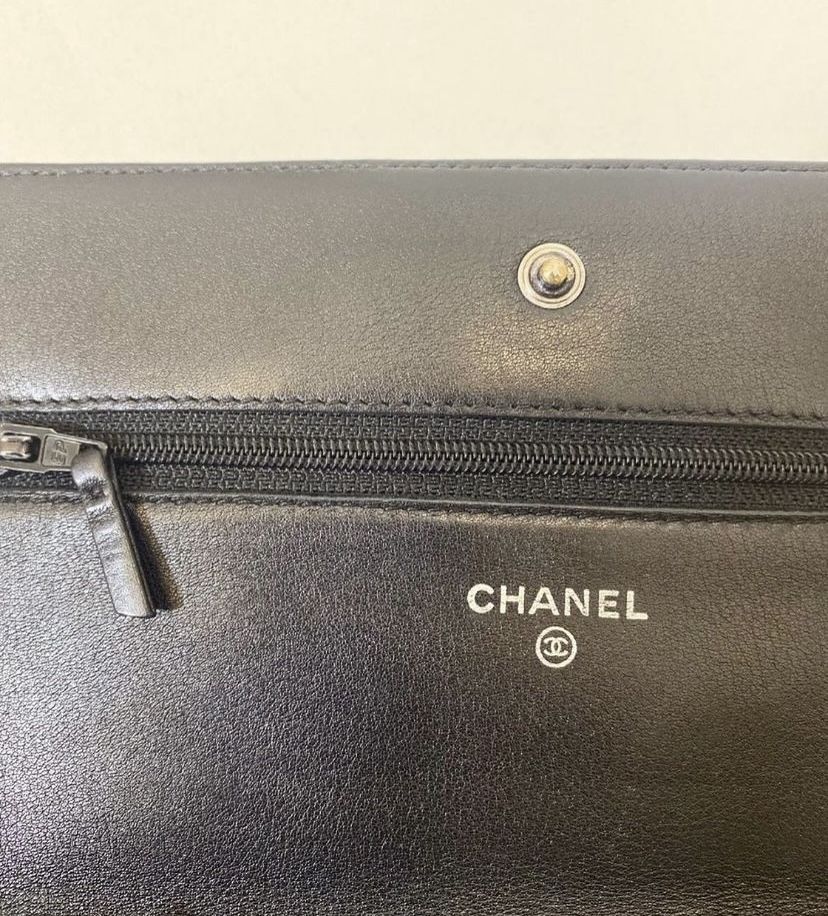 Сумка Chanel Woc. Шкіра в ікрі