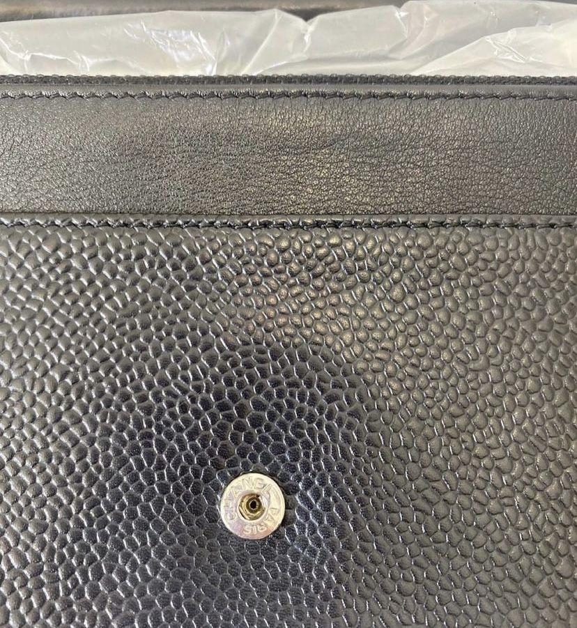 Сумка Chanel Woc. Шкіра в ікрі