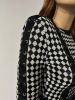 Сукня Balmain з чорно-білим принтом. Розмір S