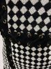 Сукня Balmain з чорно-білим принтом. Розмір S