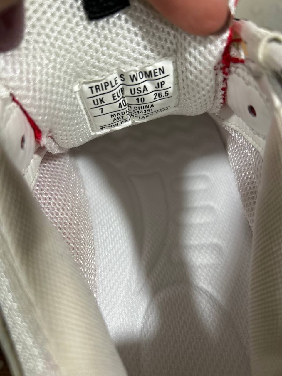 Кросівки Balenciaga Triple S. Розмір 40