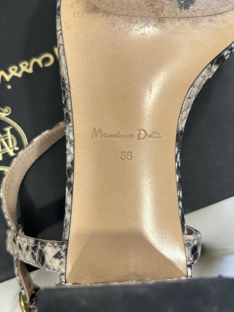 Босоніжки Massimo Dutti. Розмір 36