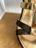 Босоніжки на танкетці Louis Vuitton. Розмір 37.5