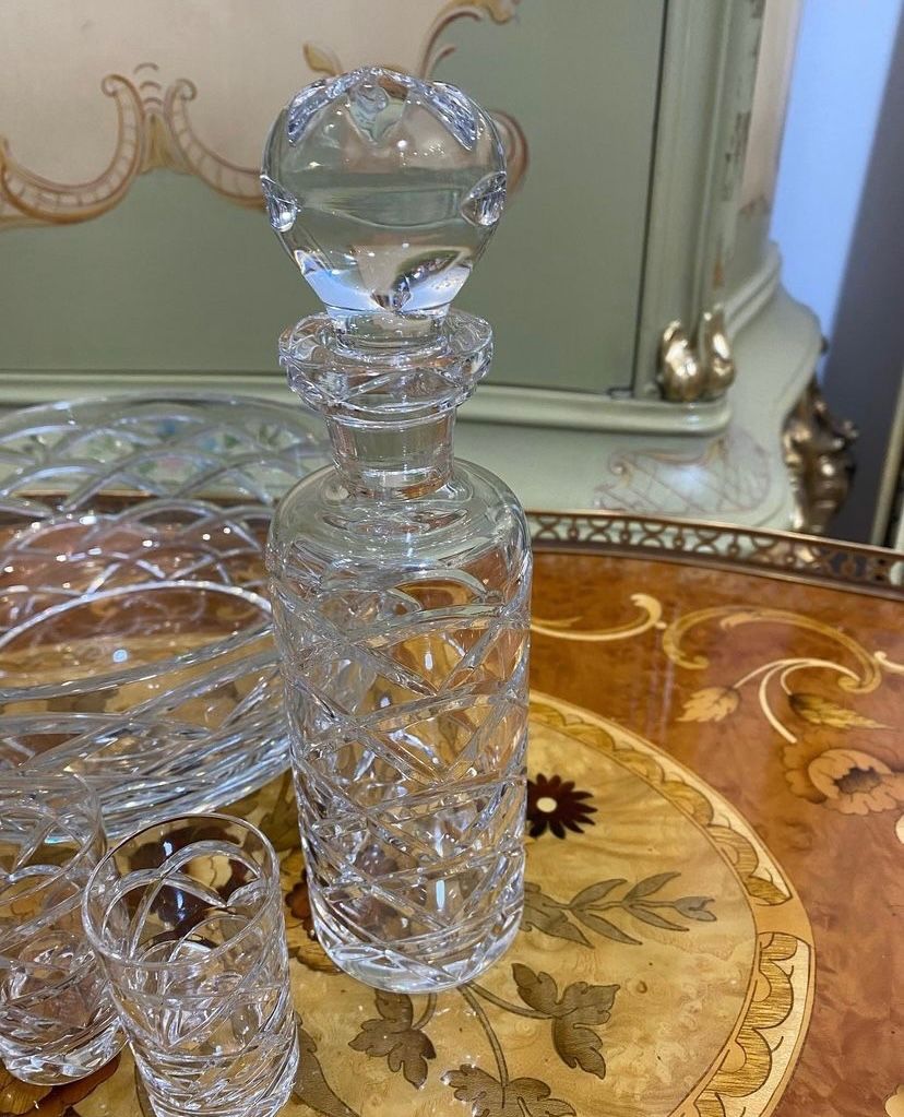 Набір Faberge. Салатниця, графін та 4 чарки