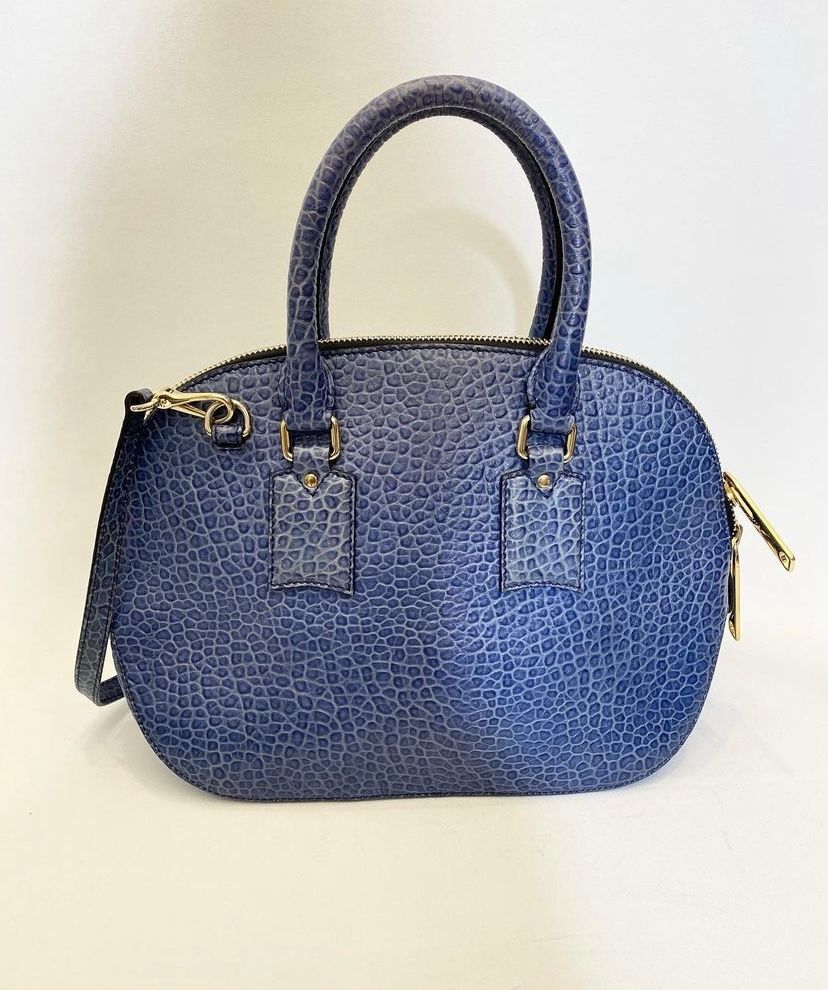 Сумка Burberry блакитного кольору